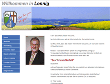 Tablet Screenshot of lonnig.de